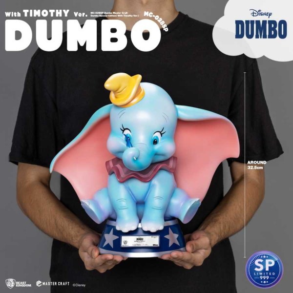 Edición especial de Dumbo y Timoteo - Disney Mastercraft