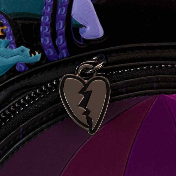 MINI BACKPACK Disney villains curse your hearts - DISNEY LOUNGEFLY