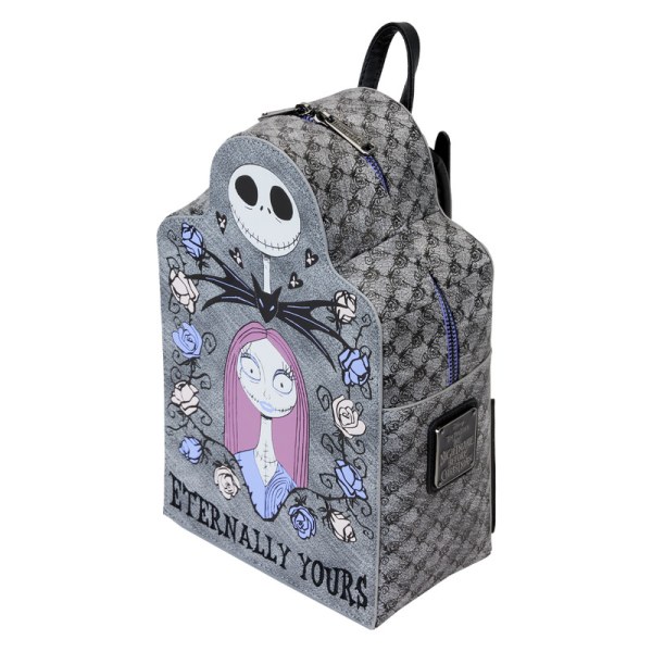 MINI MOCHILA Lápida de Jack & Sally "Eternamente tuya" - DISNEY LOUNGEFLY