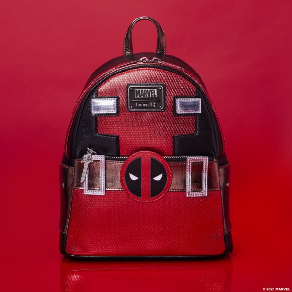 MINI MOCHILA Marvel Metallic Deadpool - MARVEL LOUNGEFLY