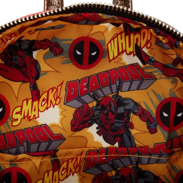 MINI MOCHILA Marvel Metallic Deadpool - MARVEL LOUNGEFLY