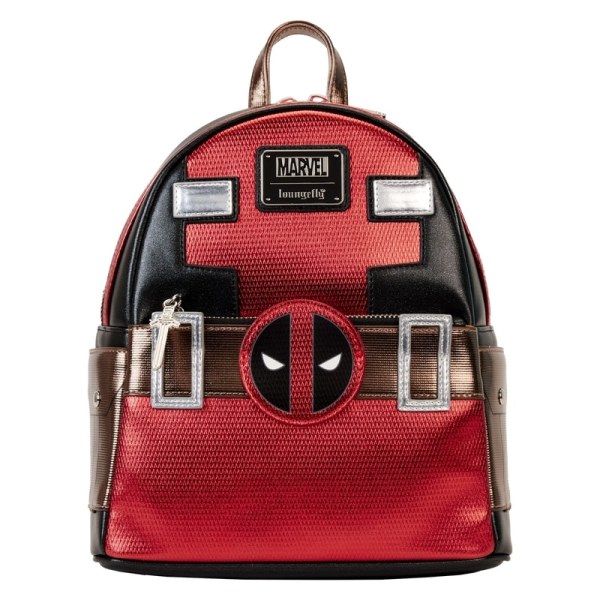 MINI MOCHILA Marvel Metallic Deadpool - MARVEL LOUNGEFLY