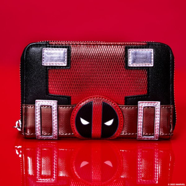 CARTERA Marvel Metallic Deadpool - MARVEL LOUNGEFLY
