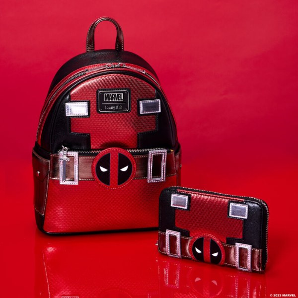 CARTERA Marvel Metallic Deadpool - MARVEL LOUNGEFLY