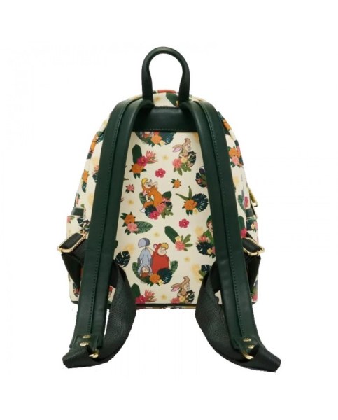 MOCHILA MINI Peter Pan Floral Aop Exclusivo - DISNEY LOUNGEFLY