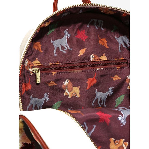 MOCHILA MINI La dama y el vagabundo excluidos - DISNEY LOUNGEFLY