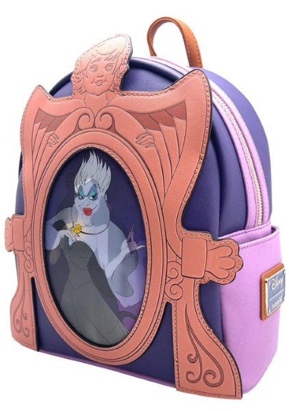 MOCHILA MINI La Sirenita Úrsula Espejo Excluido - DISNEY LOUNGEFLY