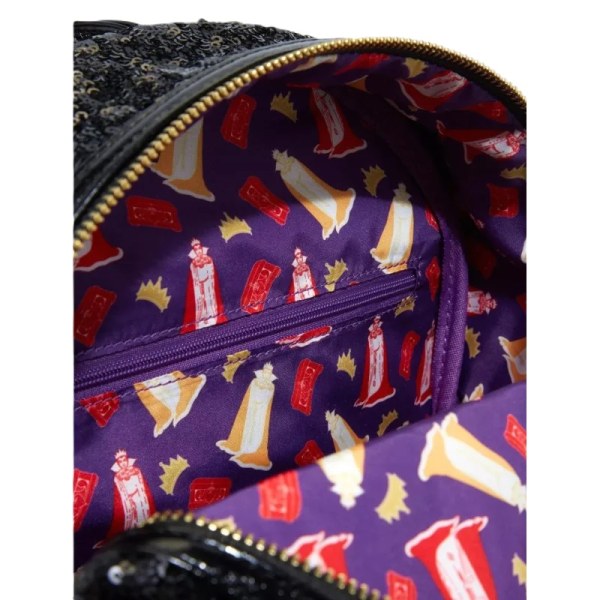 MINI-MOCHILA Corona de la Reina Malvada Pailletten – DISNEY LOUNGEFLY
