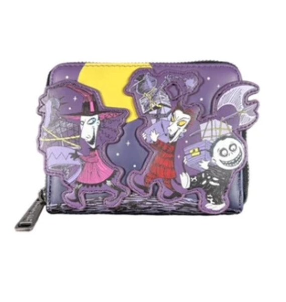 Billetera Pesadilla antes de Navidad exclusivo - DISNEY LOUNGEFLY