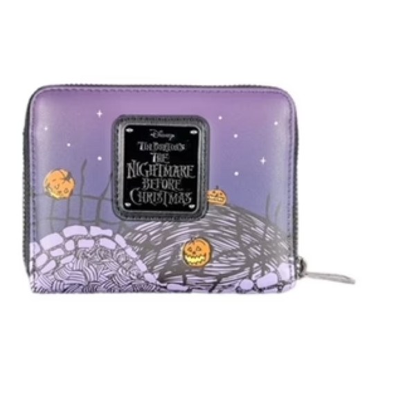 Billetera Pesadilla antes de Navidad exclusivo - DISNEY LOUNGEFLY