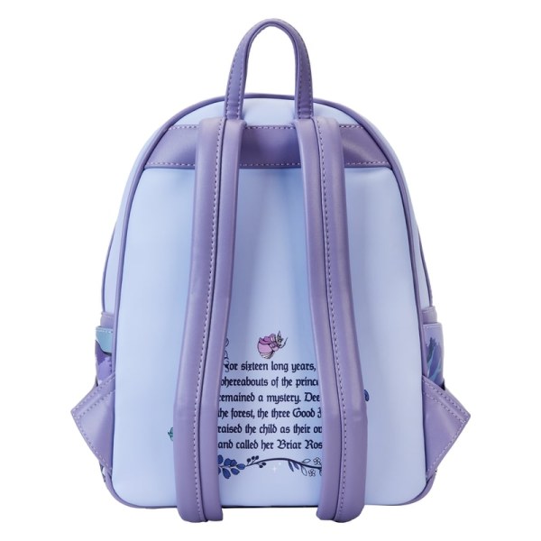 MINI MOCHILA Bella Durmiente 65 Aniversario Escena Floral - DISNEY LOUNGEFLY