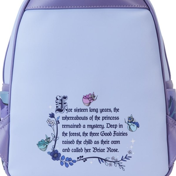 MINI MOCHILA Bella Durmiente 65 Aniversario Escena Floral - DISNEY LOUNGEFLY