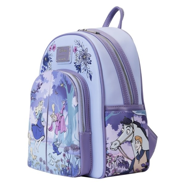 MINI MOCHILA Bella Durmiente 65 Aniversario Escena Floral - DISNEY LOUNGEFLY