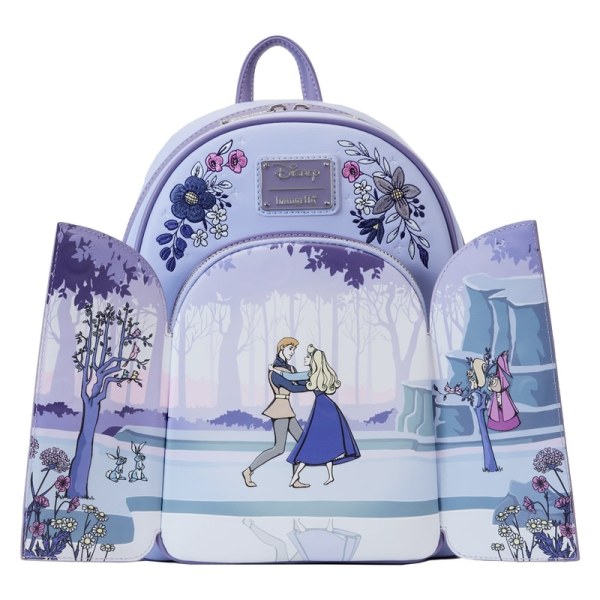 MINI MOCHILA Bella Durmiente 65 Aniversario Escena Floral - DISNEY LOUNGEFLY