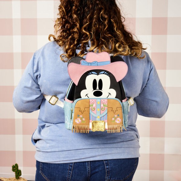 MINI MOCHILA Disfraz occidental de Minnie Mouse - DISNEY LOUNGEFLY