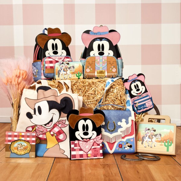 MINI MOCHILA Disfraz occidental de Minnie Mouse - DISNEY LOUNGEFLY