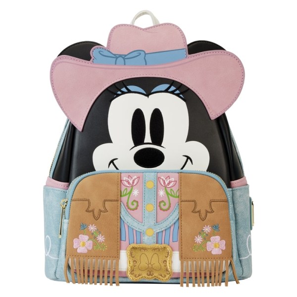MINI MOCHILA Disfraz occidental de Minnie Mouse - DISNEY LOUNGEFLY