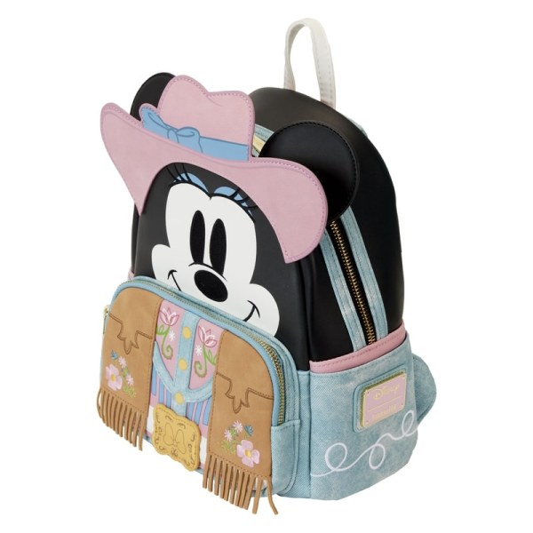 MINI MOCHILA Disfraz occidental de Minnie Mouse - DISNEY LOUNGEFLY