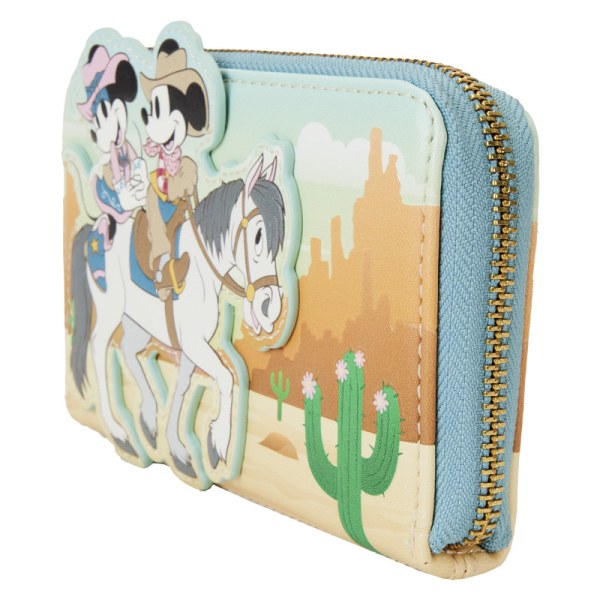 Billetera Mickey y Minnie Western - DISNEY LOUNGEFLY