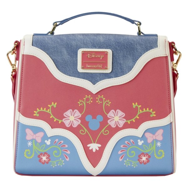 BOLSO DE HOMBRO Western Mickey y Minnie con flecos - DISNEY LOUNGEFLY