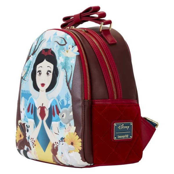 MINI MOCHILA Blancanieves en Terciopelo Acolchado - DISNEY LOUNGEFLY