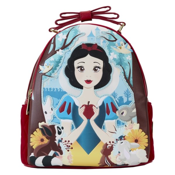 MINI MOCHILA Blancanieves en Terciopelo Acolchado - DISNEY LOUNGEFLY