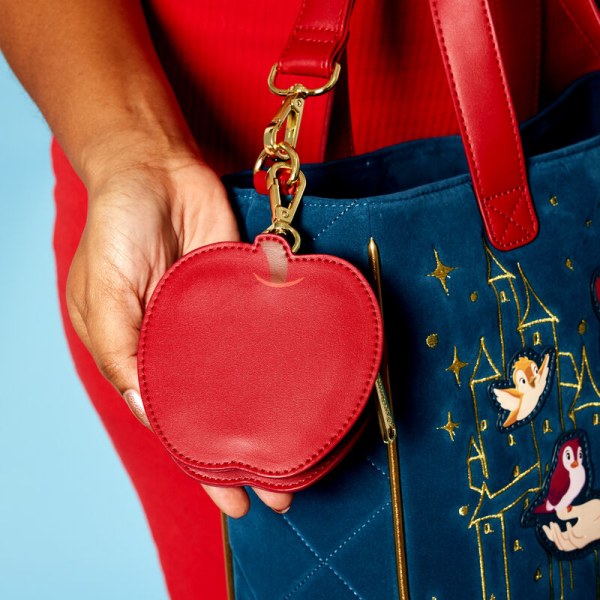 Bolso Tote Blancanieves en terciopelo acolchado - DISNEY LOUNGEFLY