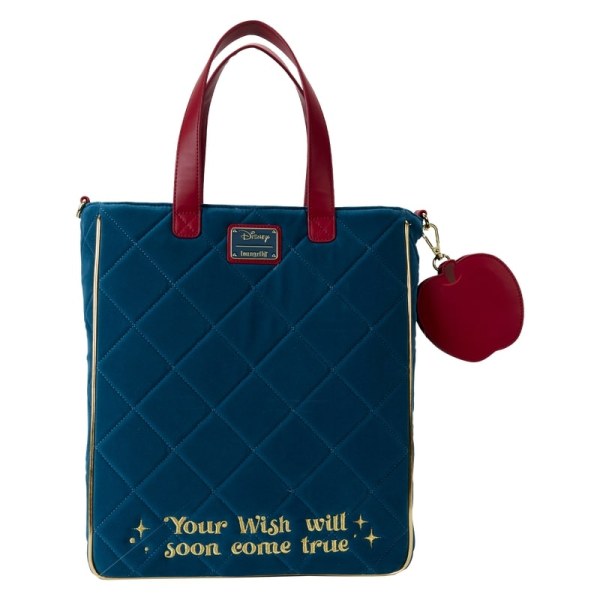 Bolso Tote Blancanieves en terciopelo acolchado - DISNEY LOUNGEFLY