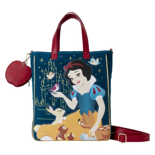 Bolso Tote Blancanieves en terciopelo acolchado - DISNEY LOUNGEFLY