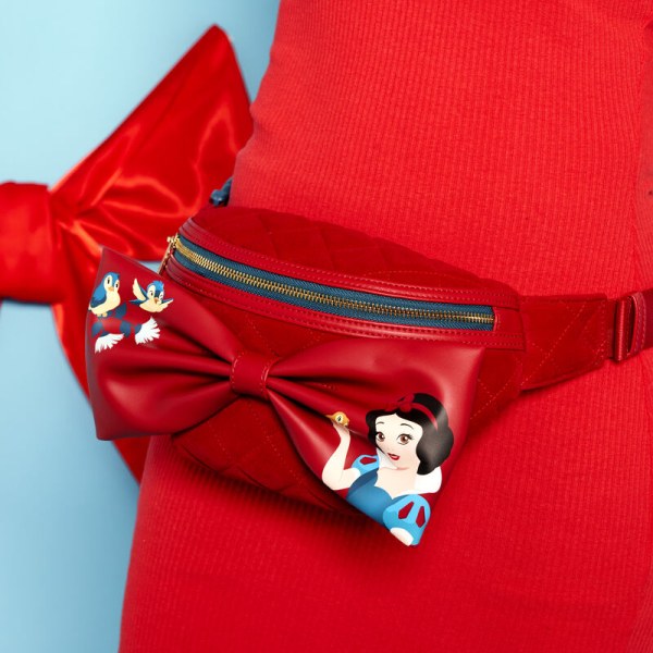 Riñonera Blancanieves en terciopelo acolchado - DISNEY LOUNGEFLY