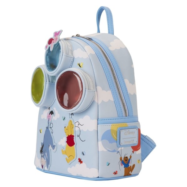 MINI MOCHILA Winnie y sus amigas flotan en globos - DISNEY LOUNGEFLY