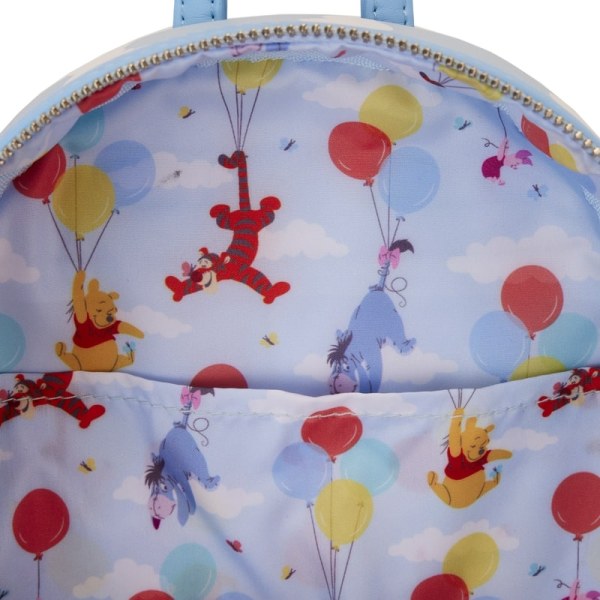 MINI MOCHILA Winnie y sus amigas flotan en globos - DISNEY LOUNGEFLY