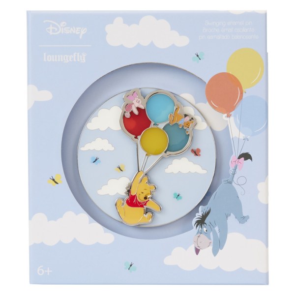 PIN de coleccionista Winnie y sus amigos flotan con globos Edición limitada - Disney