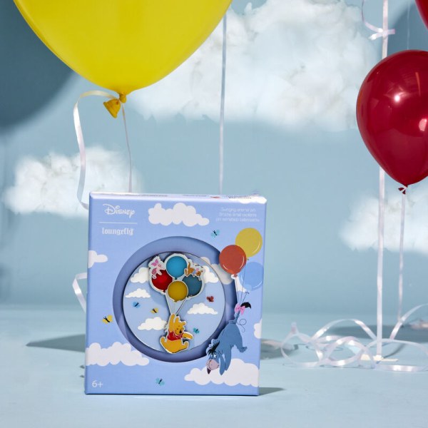 PIN de coleccionista Winnie y sus amigos flotan con globos Edición limitada - Disney