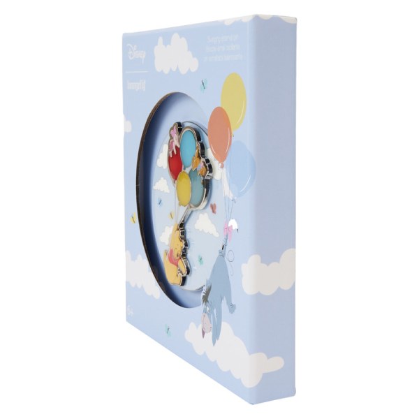 PIN de coleccionista Winnie y sus amigos flotan con globos Edición limitada - Disney