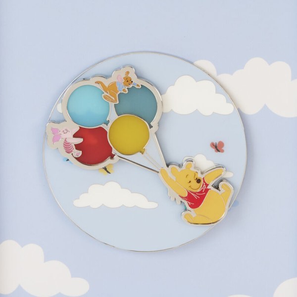 PIN de coleccionista Winnie y sus amigos flotan con globos Edición limitada - Disney