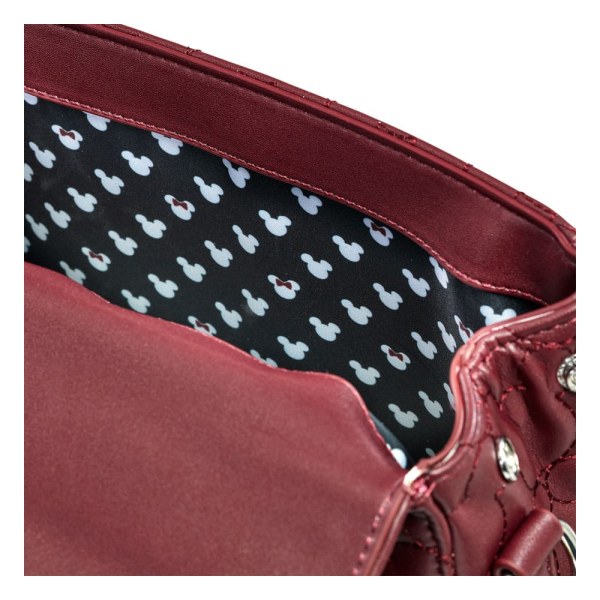 Mochila bandolera Minnie Mouse Acolchado - Disney Loungefly