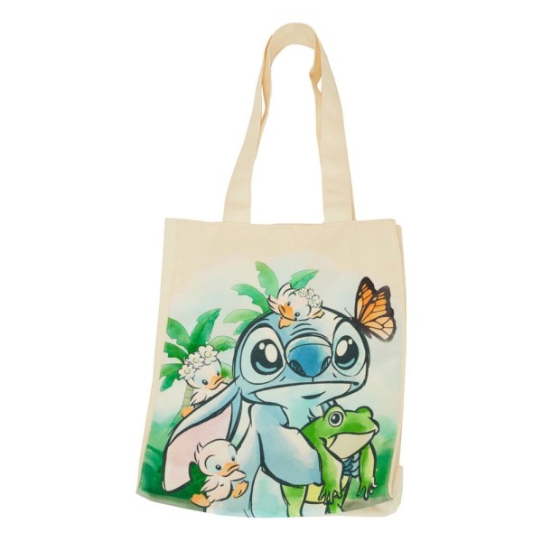 Bolsa Tote Stitch Primavera - DISNEY LOUNGEFLY
