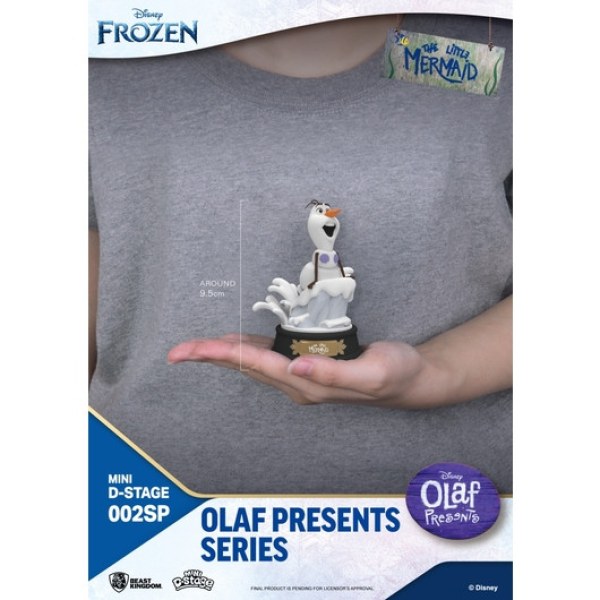 Olaf Rapunzel y Olaf Ariel - DISNEY MINI D-STAGE