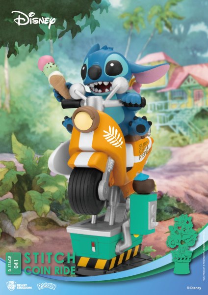 Stitch carrusel con monedas - Disney D-Stage