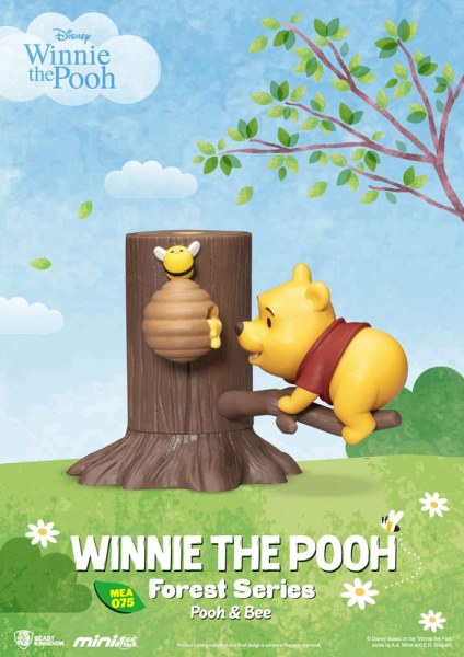 Set de 6 Mini Figuras Winnie the pooh Serie Bosque - Disney Mini Egg Attack