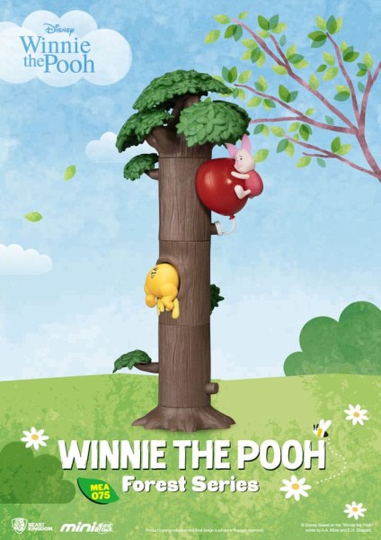 Set de 6 Mini Figuras Winnie the pooh Serie Bosque - Disney Mini Egg Attack