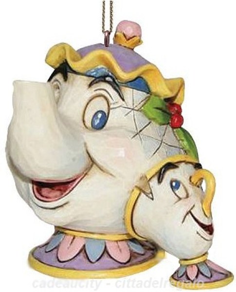 MADAME SAMOVAR Y ZIP (adorno de árbol)