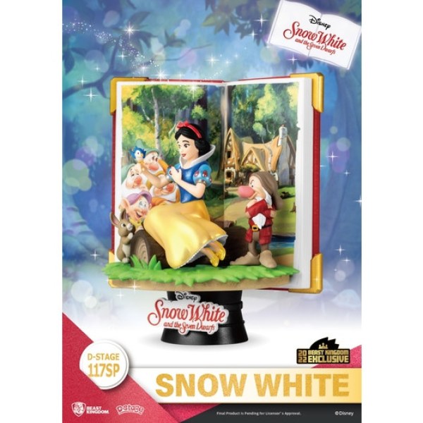 SET BLANCA NIEVES Y LA REINA MALVADA BOOK SERIES - DISNEY D-STAGE