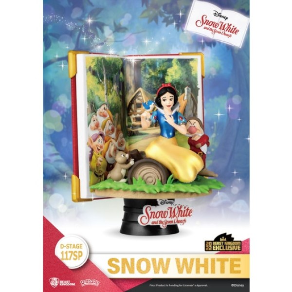 SET BLANCA NIEVES Y LA REINA MALVADA BOOK SERIES - DISNEY D-STAGE