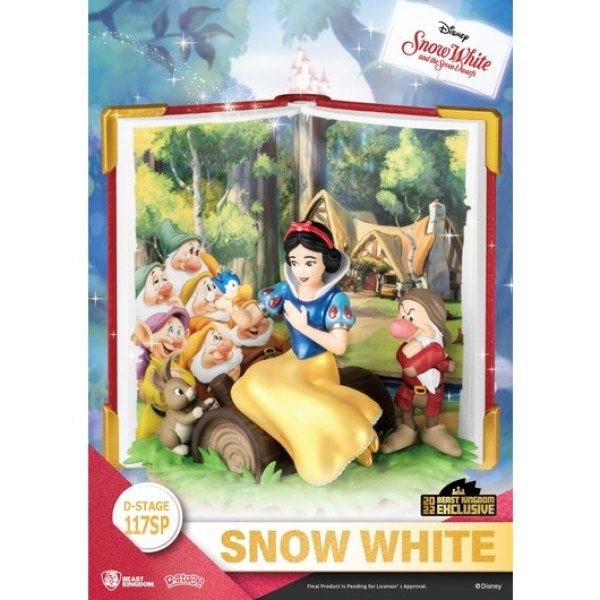 SET BLANCA NIEVES Y LA REINA MALVADA BOOK SERIES - DISNEY D-STAGE