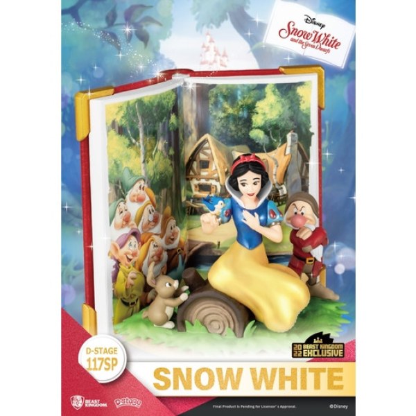 SET BLANCA NIEVES Y LA REINA MALVADA BOOK SERIES - DISNEY D-STAGE