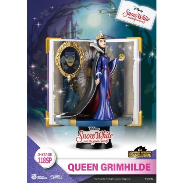 SET BLANCA NIEVES Y LA REINA MALVADA BOOK SERIES - DISNEY D-STAGE