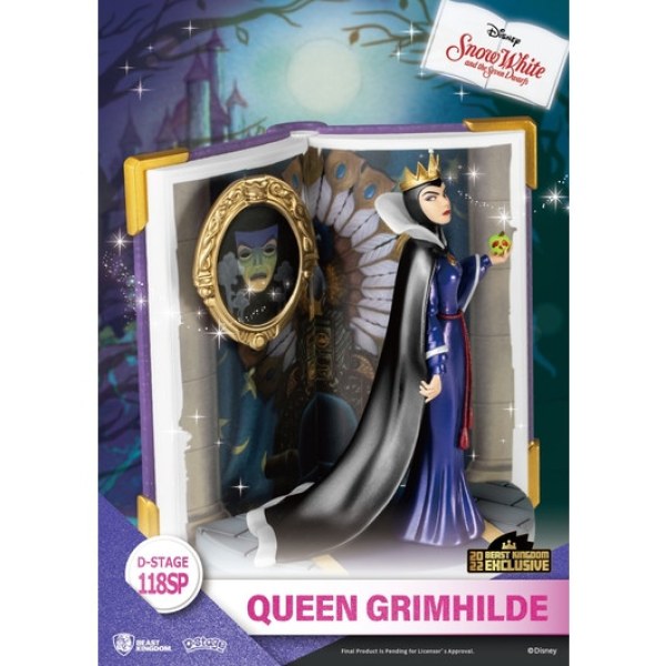 SET BLANCA NIEVES Y LA REINA MALVADA BOOK SERIES - DISNEY D-STAGE