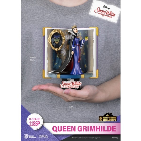 SET BLANCA NIEVES Y LA REINA MALVADA BOOK SERIES - DISNEY D-STAGE